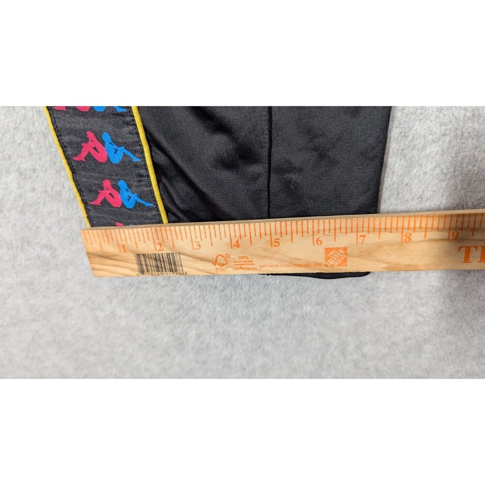 Kappa Women Pants Medium Track Sweatpant Logo Stripe Athletic Drawstring Y2k - Picture 9 of 12